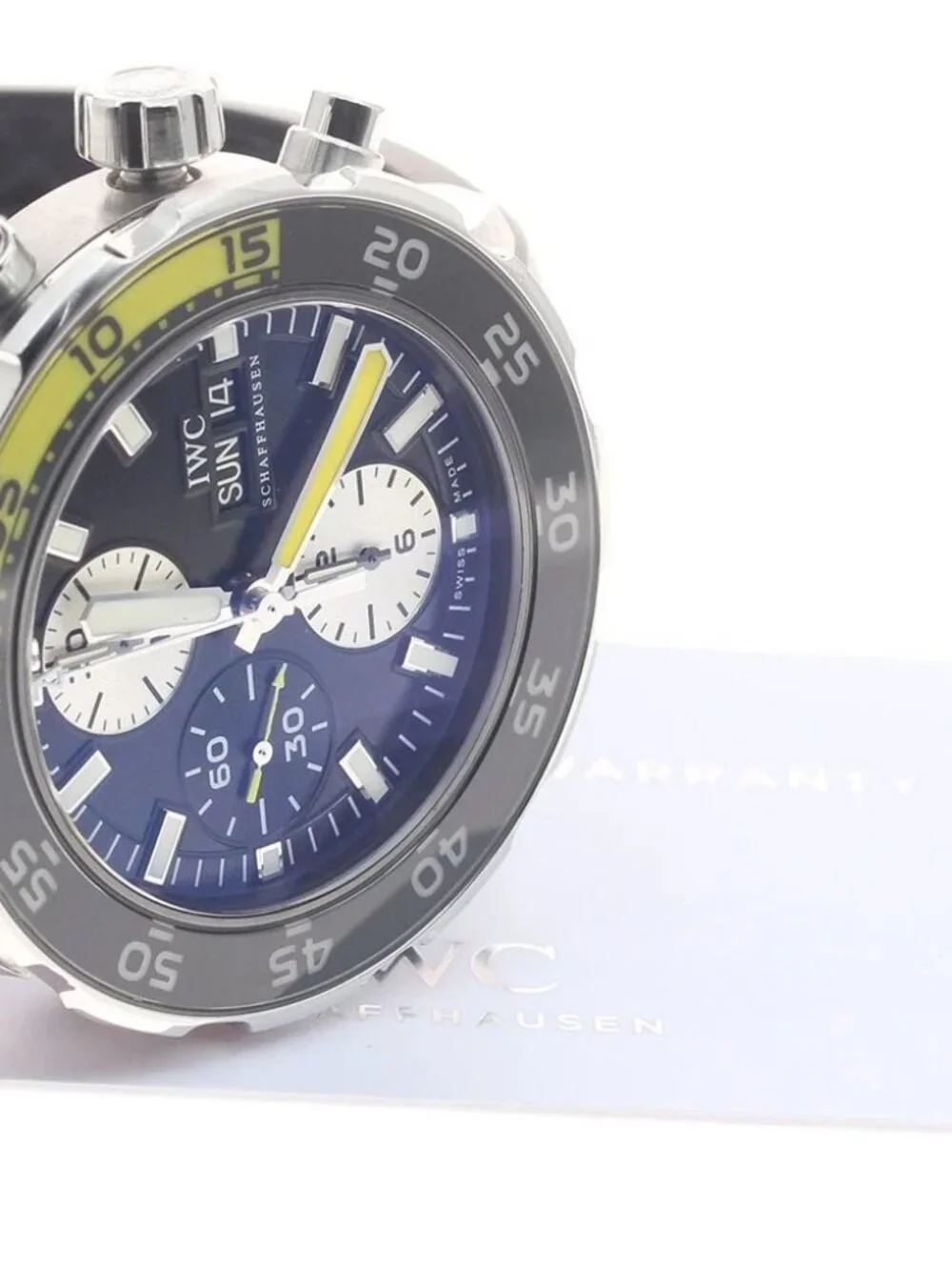 IWC SCHAFFHAUSEN Aqua timer IW376702 Day-Date Automatic Men's Watch_962484